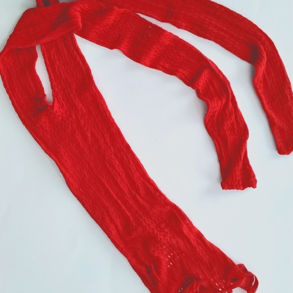 NWOT Red Body Stocking - Picture 4 of 4